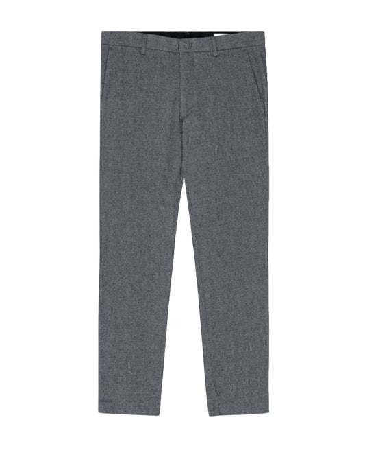 Navy Blue Melange Theo Tailore