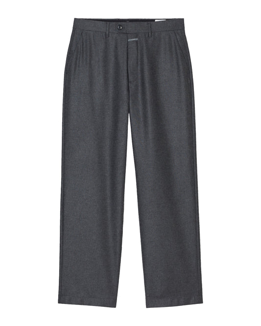 Grey Melange Fairport Relaxed Trousers