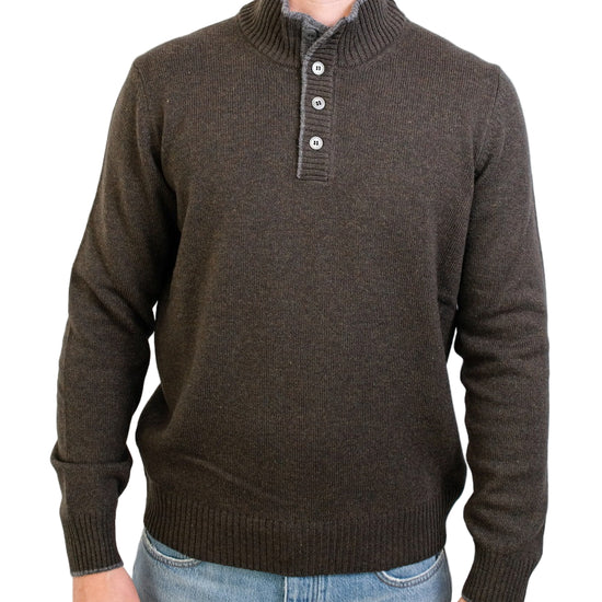 Green Half Button Grey