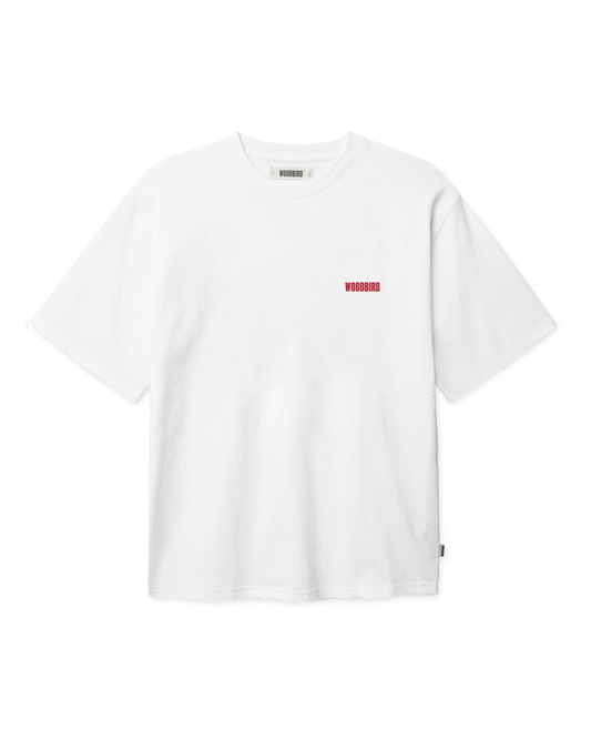 White WBBaine Space Organic Cotton T-shirt