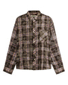 Brown WBJong Check Loose Fit S