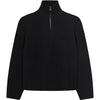 WBLee Wool Knit Half Zip Black