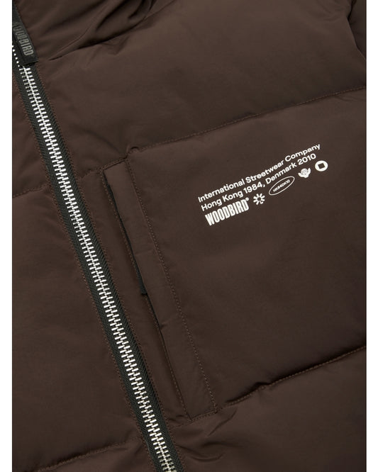 Woodbird WBJoseph Technical Climb Jacket Dark Brown