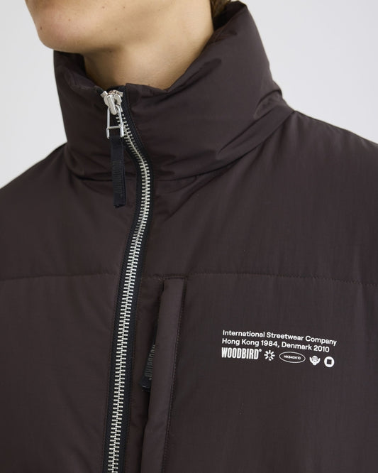 Woodbird WBJoseph Technical Climb Jacket Dark Brown