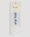 TRIPLE ITALIC SOCKS WHITE