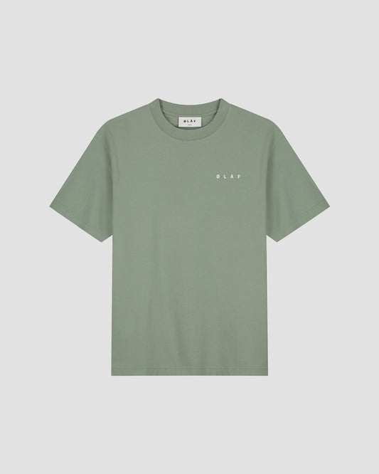Green Mileu Face Tee