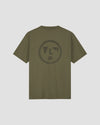 Olive Lined Face Tee