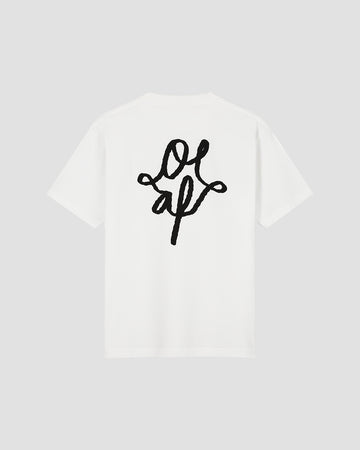Optical White Monogram Graphic