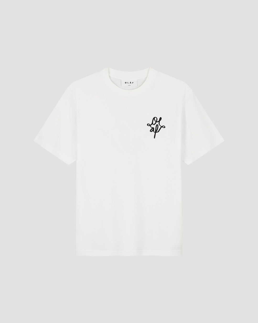 Optical White Monogram Graphic