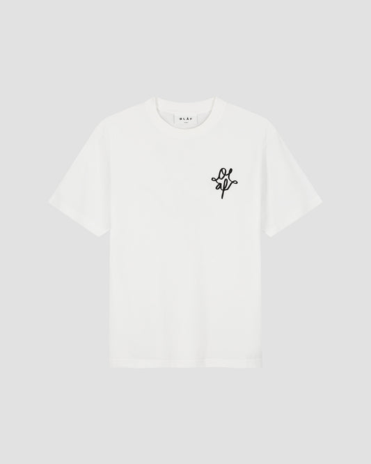 Optical White Monogram Graphic