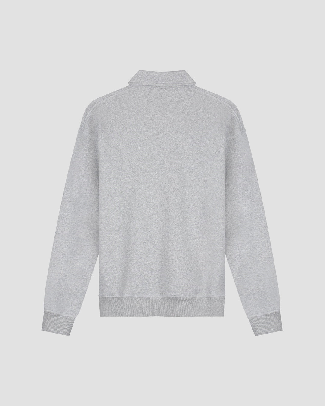 Heather Grey Oversized Polo