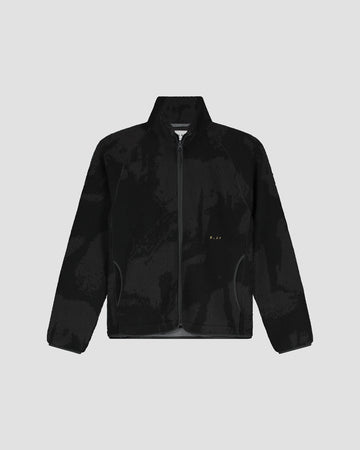 Black Charcoal Camouflage Flee