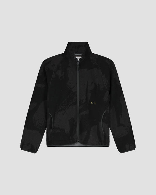 Black Charcoal Camouflage Flee