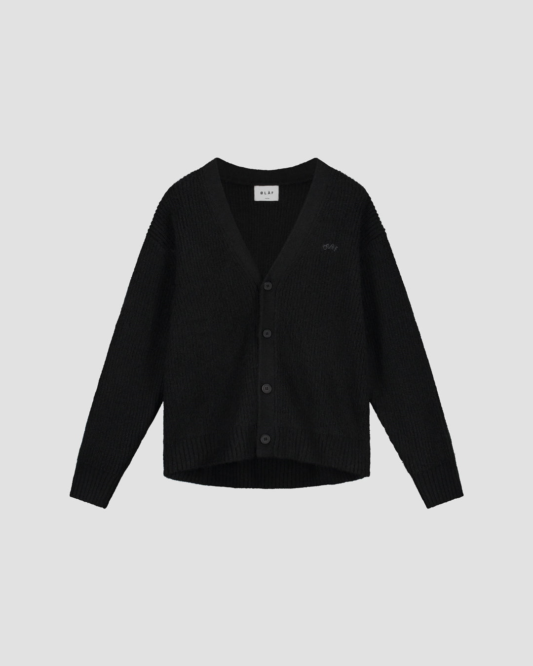 BLACK KNITTED