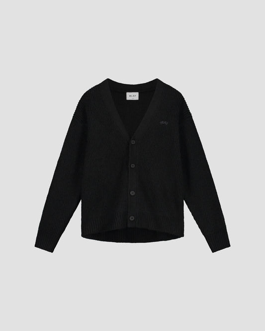 BLACK KNITTED