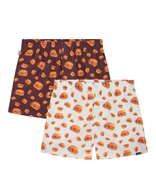 Cherry Burger Boxer Shorts