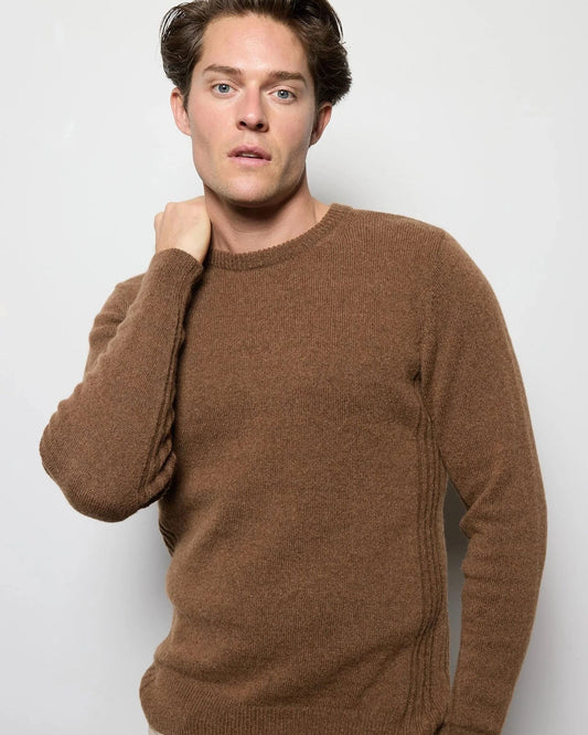 Cesar Baby Alpaca Sweater Brown