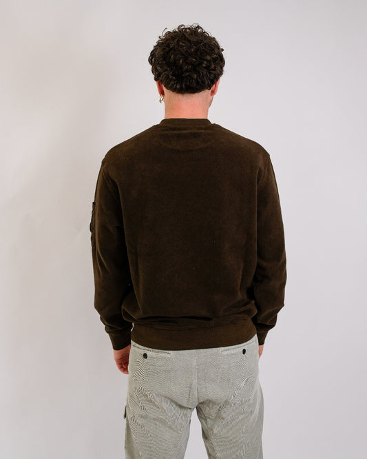 Ivy Green Fleece Crewneck Lens