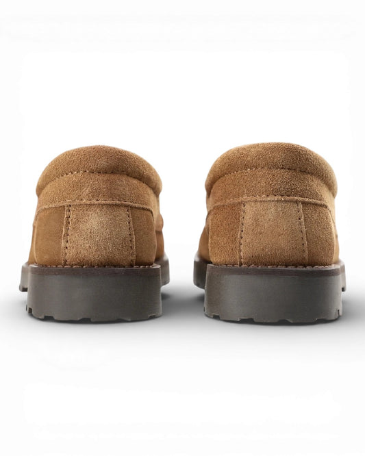 New Brown Suede Boatshoe