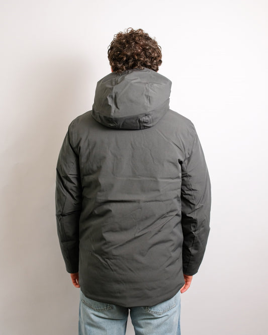Slate Green Vhinner Hooded Jacket