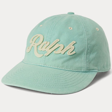 Appliqu�d Twill Ball Cap Celad