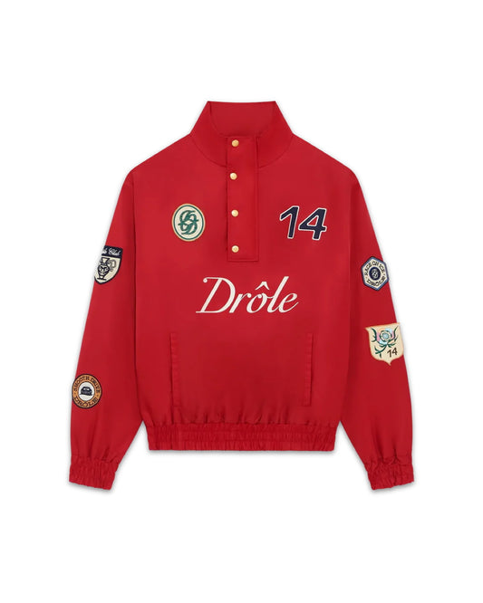 Red Concours Racing Zip Sweate