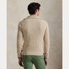 Waffle Wool Cotton Quarter Zip
