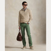 Waffle Wool Cotton Quarter Zip