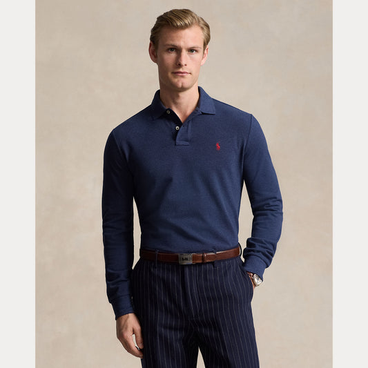 Mesh Custom Slim Fit Polo Shir