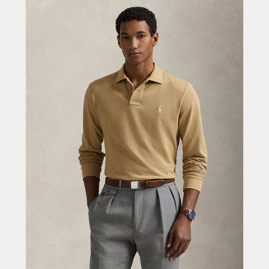 Mesh Custom Slim Fit Polo Shir