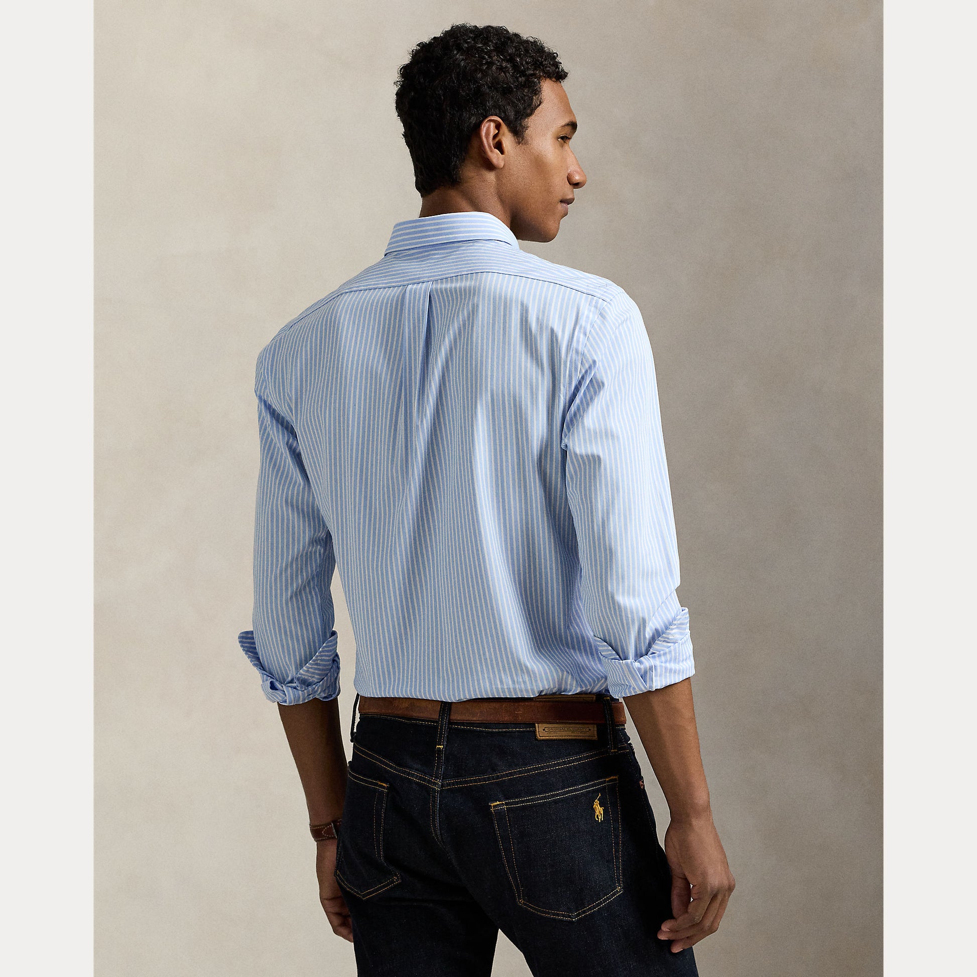 Stretch Poplin Slim Fit Shirt