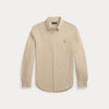 Knit Oxford Shirt Coastal Beig
