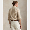 Knit Oxford Shirt Coastal Beig