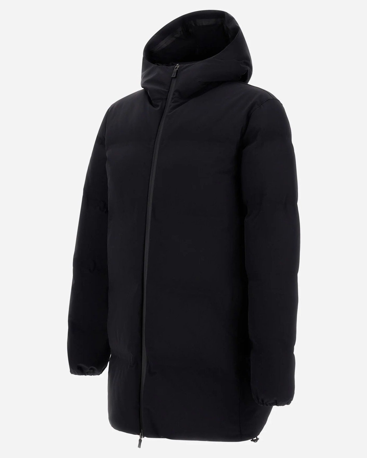 Black Long Jacket In New Impac