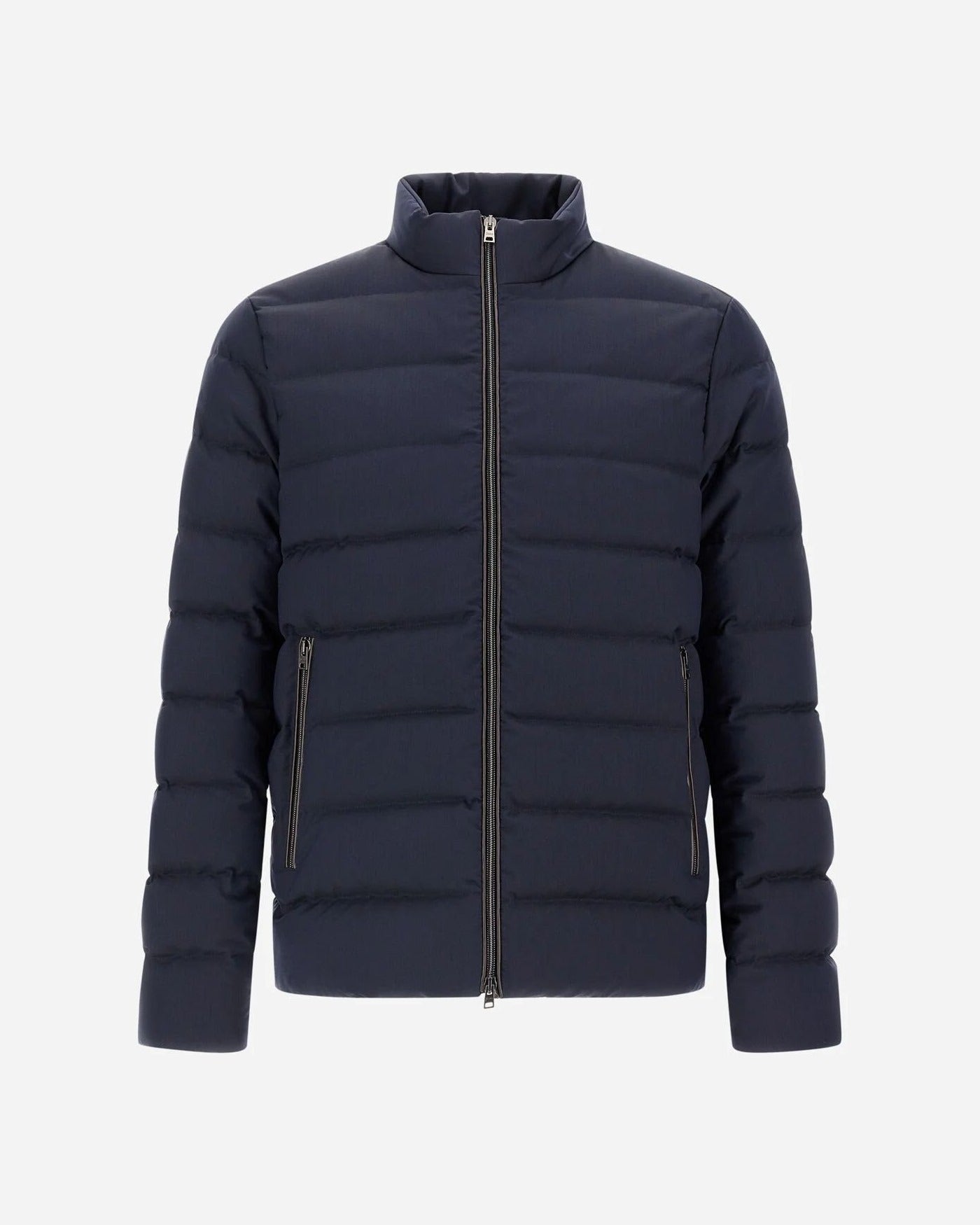 Blue Bomber Jacket in Polished