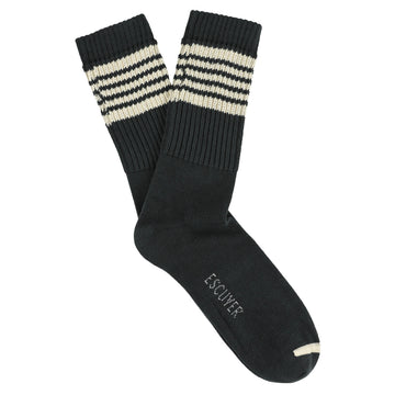 5 Stripes Cotton Crew Socks Of