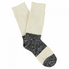 Melange Cotton Blend Block Soc