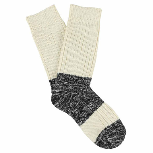 Melange Cotton Blend Block Soc