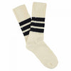 Crew Stripes Socks Ecru / Blue