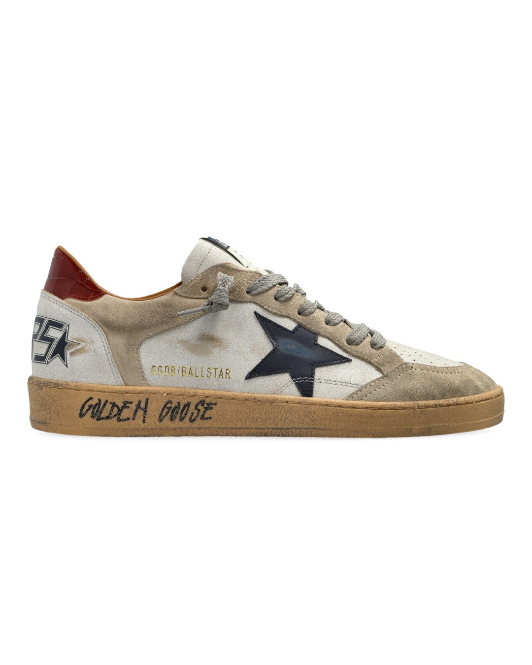 Ballstar White / Beige / Ink Blue / Brown