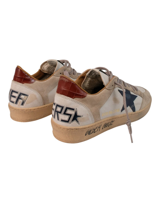 Ballstar White / Beige / Ink Blue / Brown