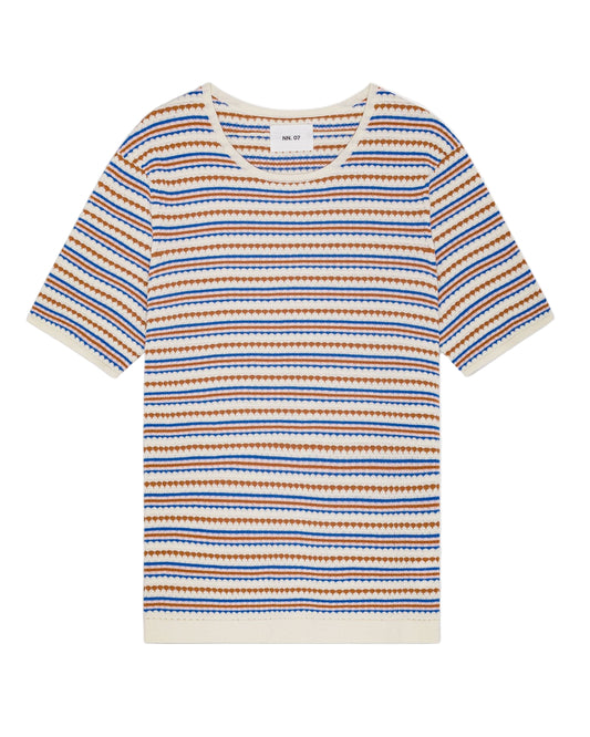 Bari Knitted T-Shirt Off white