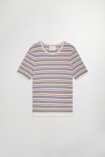 Bari Knitted T-Shirt Off white