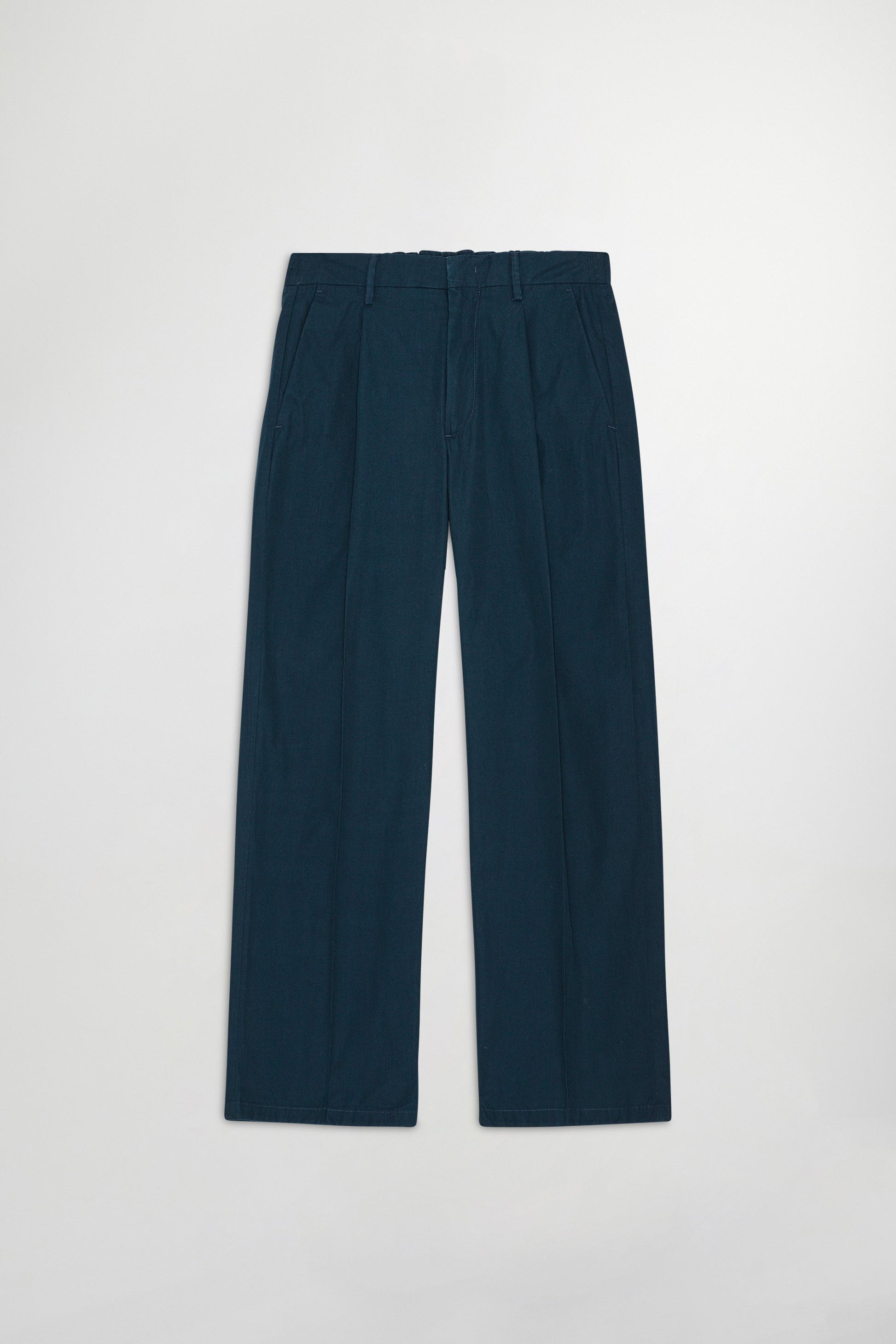 Kay Cotton Double Pleated Wide