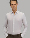 Xacus Beige Active Linnenlook Tailor Fit Shirt