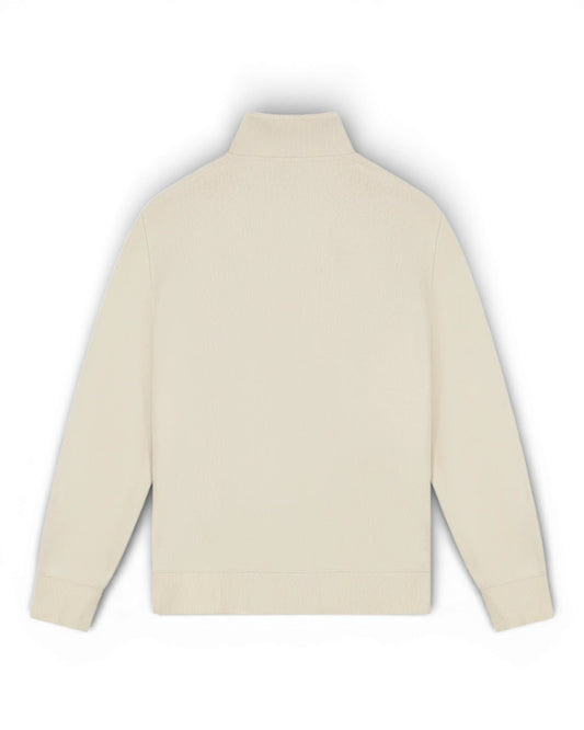 Almond Milk Mind Half Zip Sweater