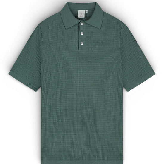 North Atlantic Yohei Structured Knittted Polo