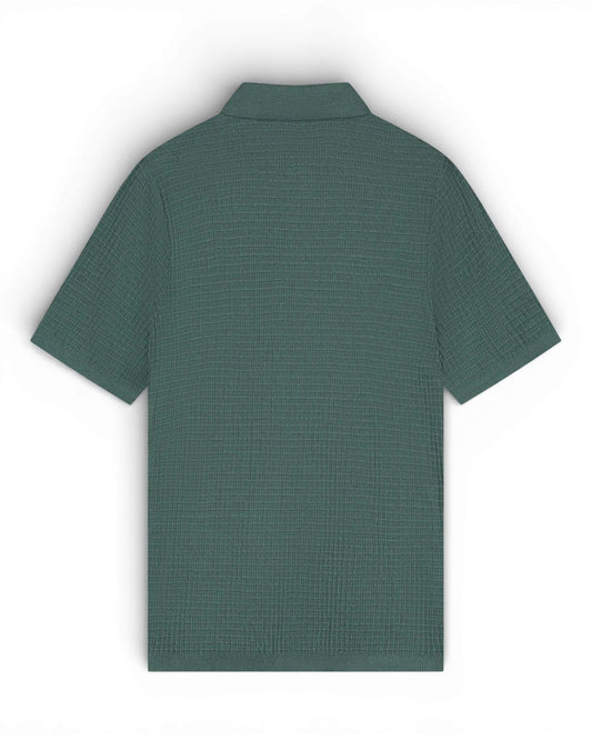 North Atlantic Yohei Structured Knittted Polo