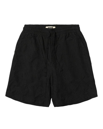 Black WBBommy Embroidery Shorts