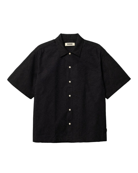 Black WBWang Embroidery Shirt